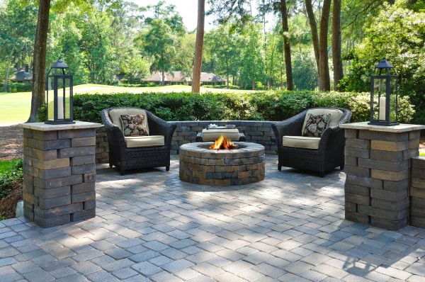 Fire Pit Installation in Lake Orion