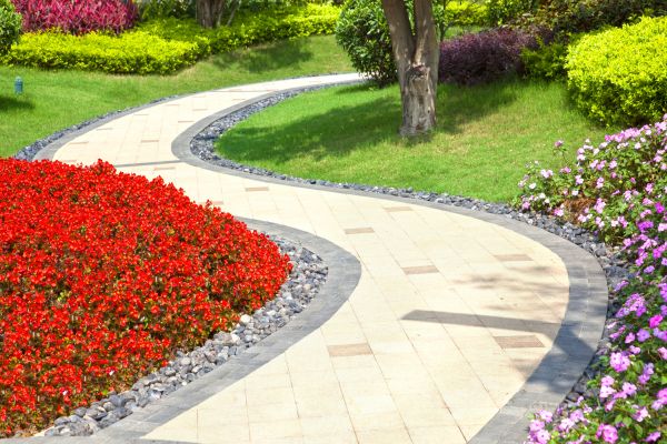 Garden Walkway Installation in Lake Orion