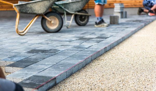 Paver Hardscape Installation in Lake Orion