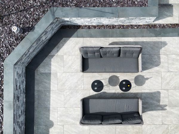 Porcelain Patio Installation in Lake Orion